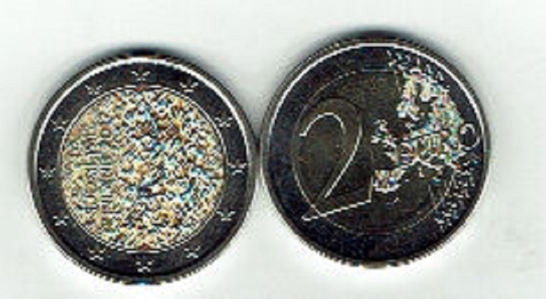 (afbeelding voor) 2 Euromunt Finland 2017 - 100 jaar onafhankelijkheid UNC